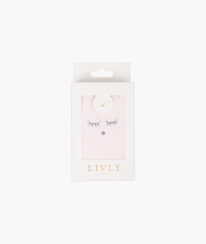 Pink Classic Sleeping Cutie Tights