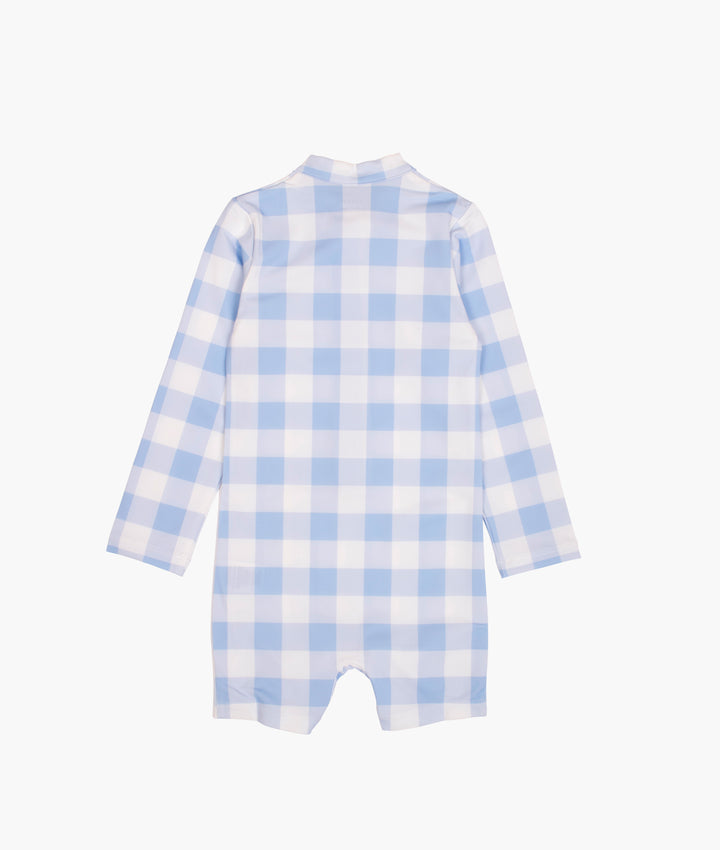 Checks Sam Long Sleeve Swimsuit