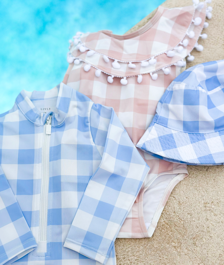 Checks Celine Swimsuit