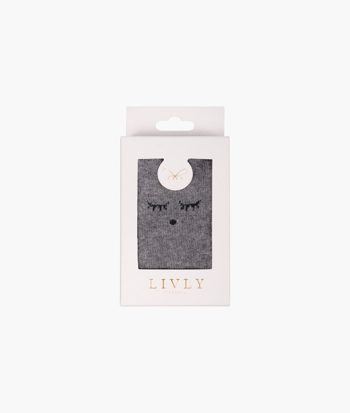 Dark Grey Classic Sleeping Cutie Tights